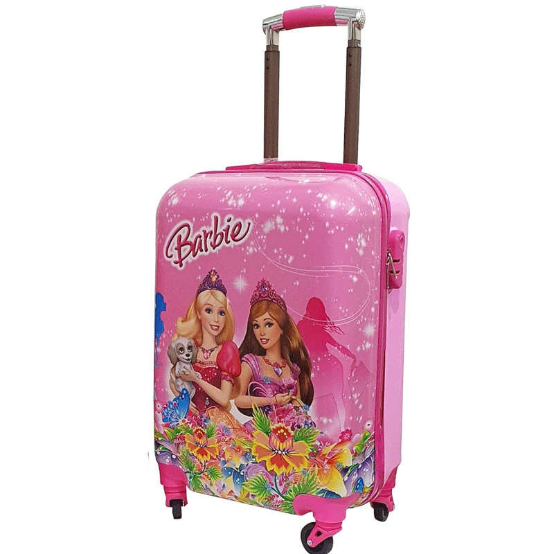 Valise Enfant Oval Barbie 35L Rose en Tunisie