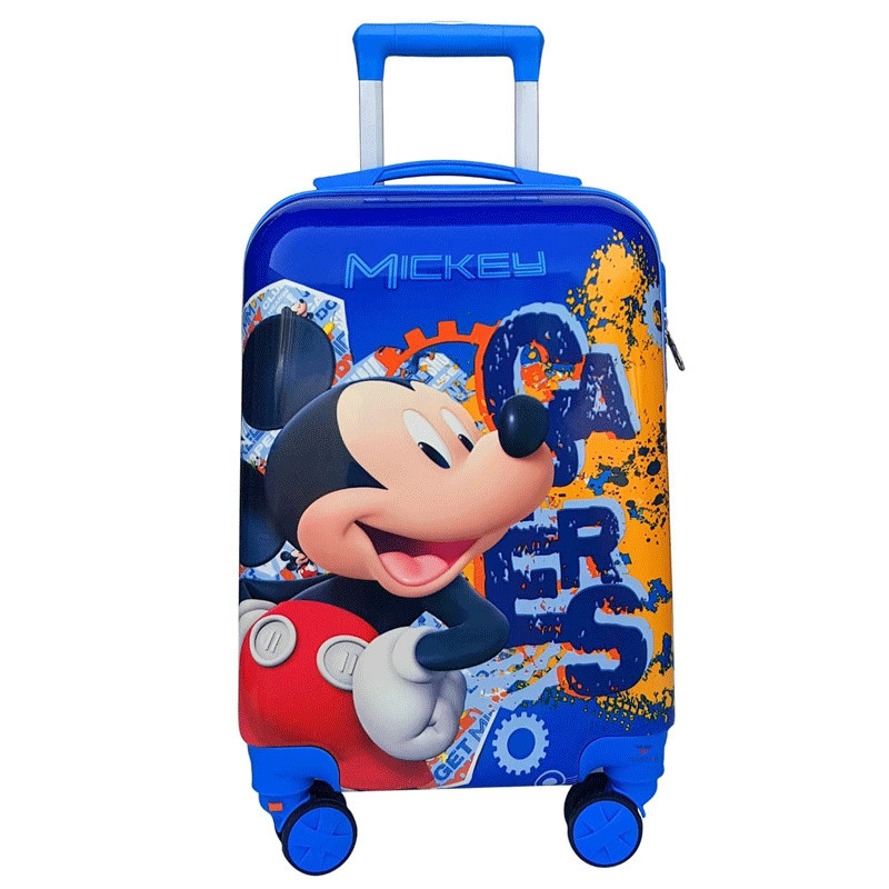 Valise Enfant Oval Mickey Mouse 40 Litres T4 Bleu En Tunisie