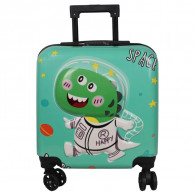 Valise Enfant Carré Disney Dino 3D 28 Litres Vert en Tunisie