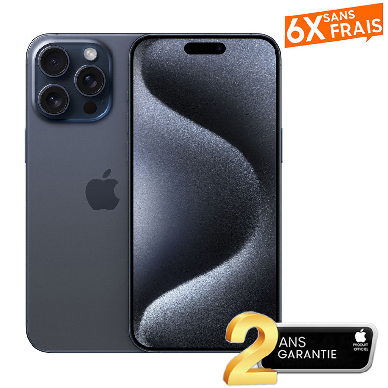 iPhone 15 Pro 128Go Blue Titanium en Tunisie iPhone 15 Pro 128Go Blue Titanium en Tunisie