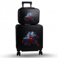 Valise Enfant Disney Carre Spiderman 35 Litres 2 Pièces Noir En Tunisie