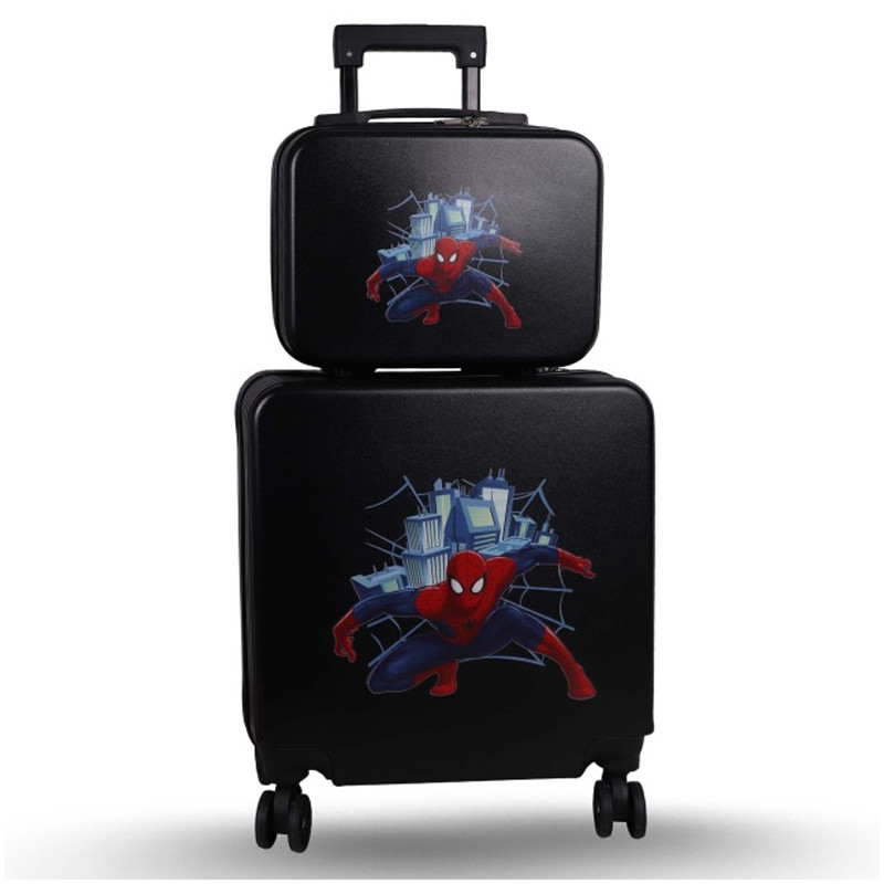 Valise Enfant Disney Carre Spiderman 35 Litres 2 Pièces Noir En Tunisie Valise Enfant Disney Carre Spiderman 35 Litres 2 Pièces Noir En Tunisie