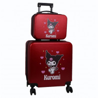Valise Enfant Disney Carre Kurmoi 35 Litres 2 Pièces Rouge En Tunisie