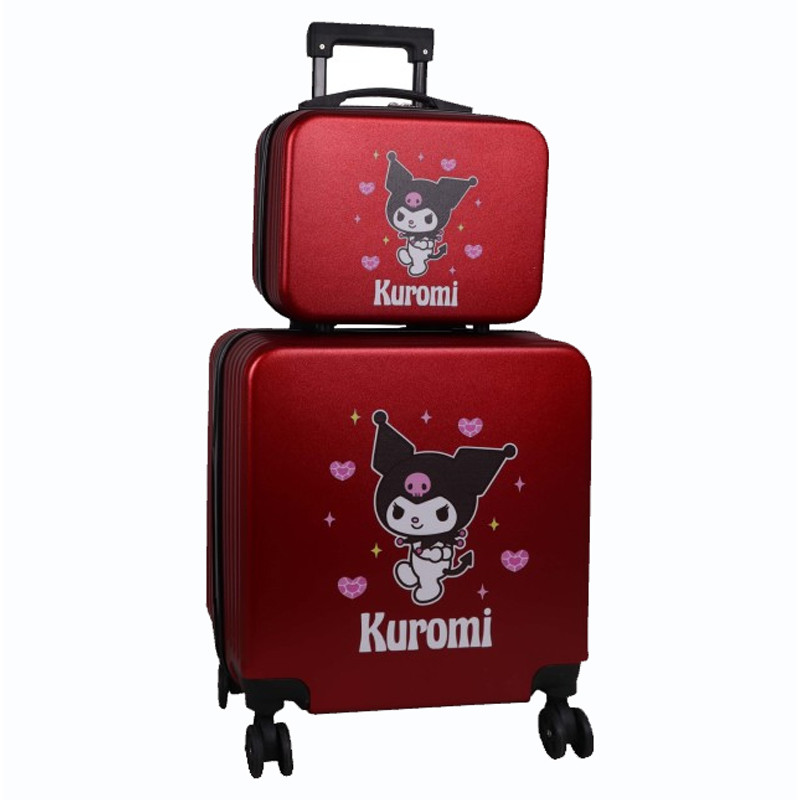 Valise Enfant Disney Carre Kurmoi 35 Litres 2 Pièces Rouge En Tunisie