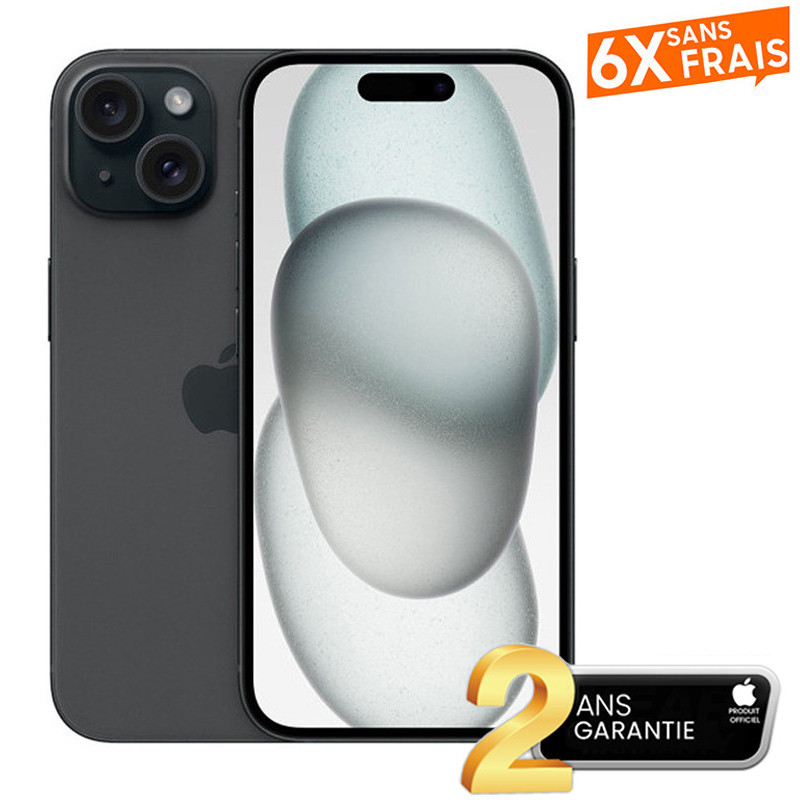 iPhone 15 128Go Noir en Tunisie iPhone 15 128Go Noir en Tunisie
