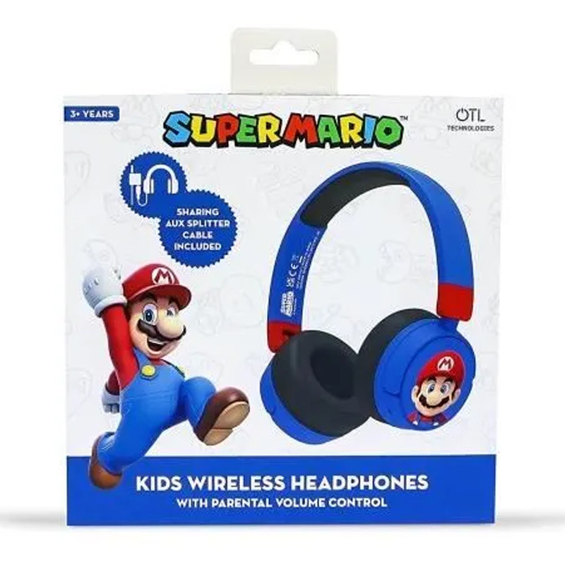 Casque Sans Fil Kids Mario Bleu
 En Tunisie