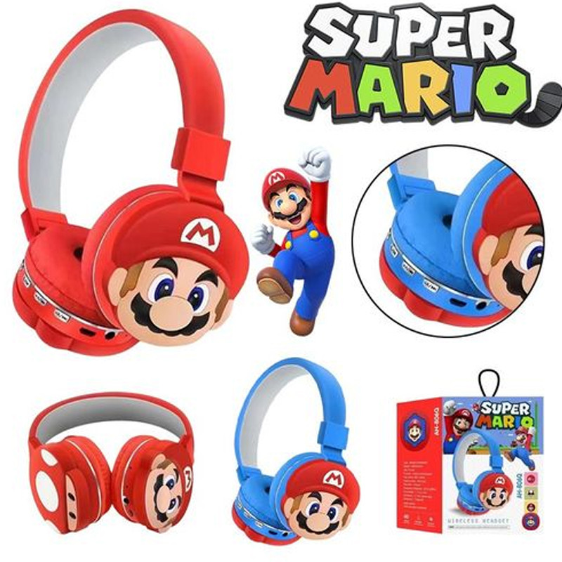 Casque Sans Fil Kids Mario Rouge En Tunisie