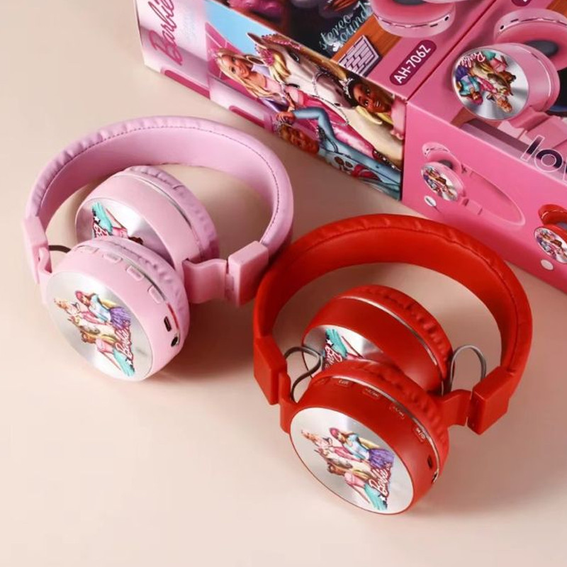 Casque Sans Fil Kids Barbie Rouge En Tunisie