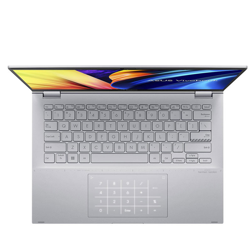 Pc Portable ASUS Vivobook S14 Flip i5 13Gén 16Go Silver en Tunisie