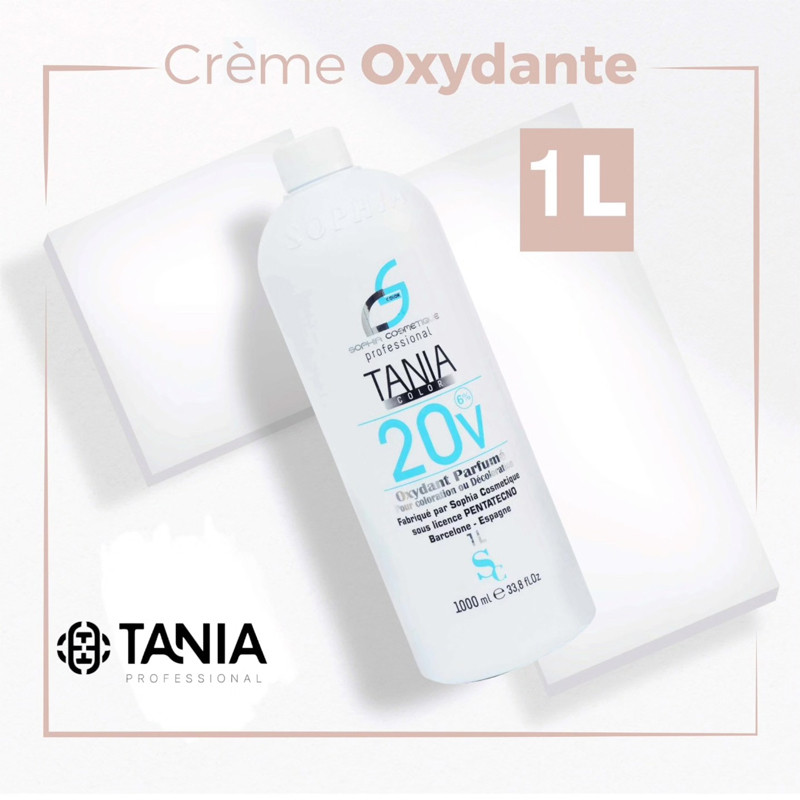 Tania Crème Oxydante 20 Volumes Sans Ammoniaque 1000 ml en Tunisie