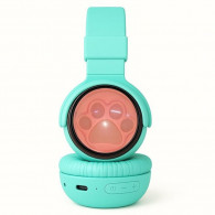 Micro Casque Sans Fil JR-01A RGB Vert en Tunisie