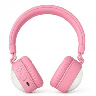 Micro Casque Sans Fil JR-01A RGB Rose