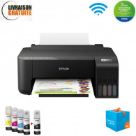 Imprimante à Réservoir Intégré EPSON ECOTANK L1250 Couleur Wi-Fi - Noir(C11CJ71405)
