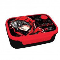 Kit Lunch Box Et Bouteille D'eau Must Team Gamer Noir & Rouge En Tunisie