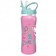 Kit Lunch Box Et Bouteille D'eau Must Team Life is Sweet Rose En Tunisie