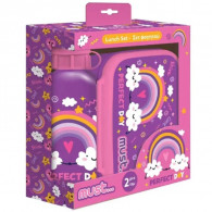 Kit Lunch Box Et Bouteille D'eau Must Team Perfect Day Violet En Tunisie