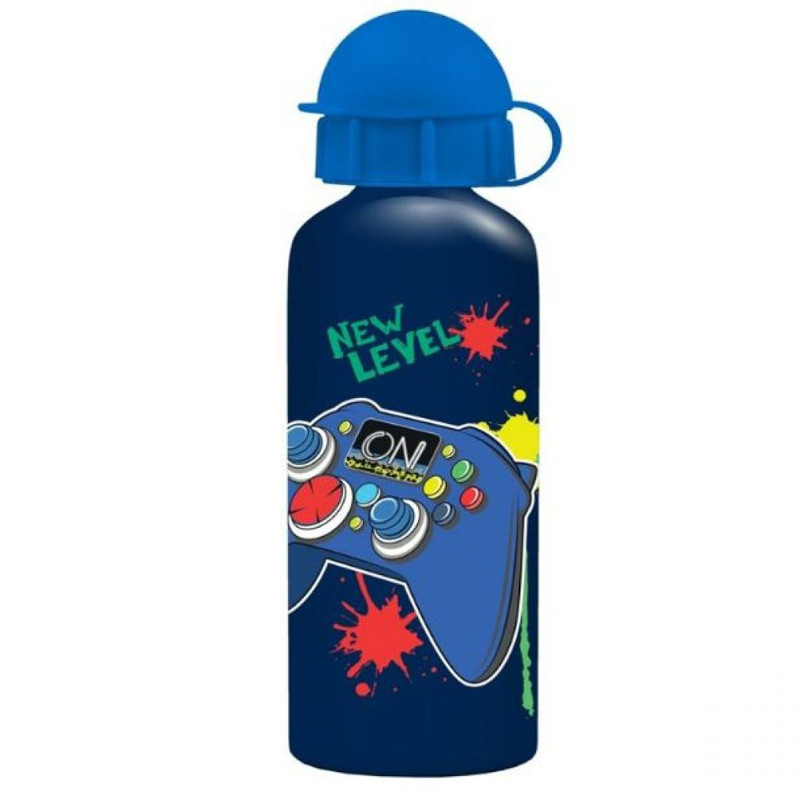 Kit Lunch Box Et Bouteille D'eau Must Team Game Over Bleu En Tunisie