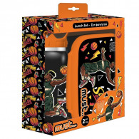 Kit Lunch Box Et Bouteille D'eau Must Team Slam Dunk Noir En Tunisie