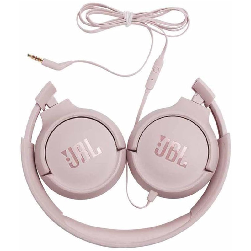 Micro Casque Filaire  JBL Tune 500 Rose En Tunisie
