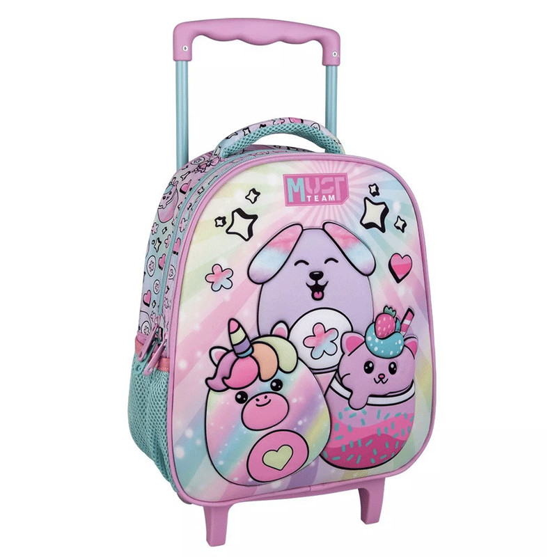 Cartable Maternelle Must Team Squishcuties Rose en Tunisie