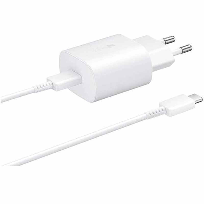Tête Chargeur Samsung EP-T2510 Type-C Blanc en Tunisie Tête Chargeur Samsung EP-T2510 Type-C Blanc en Tunisie