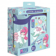 Kit Lunch Box Et Bouteille D'eau Must Team Mermaid