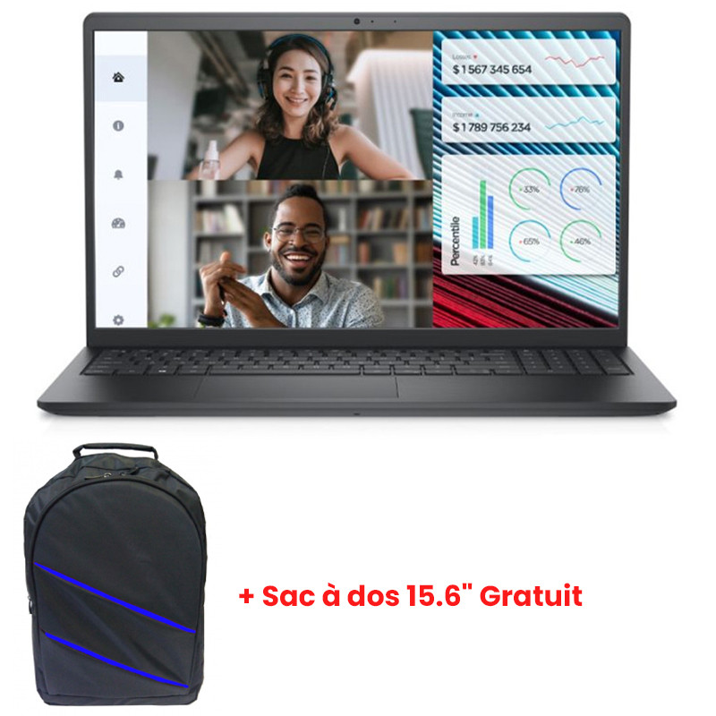 Pc Portable Dell Vostro 3530 i5 13Gén 12Go 512Go SSD Windows 11 en Tunisie Pc Portable Dell Vostro 3530 i5 13Gén 12Go 512Go SSD Windows 11 en Tunisie