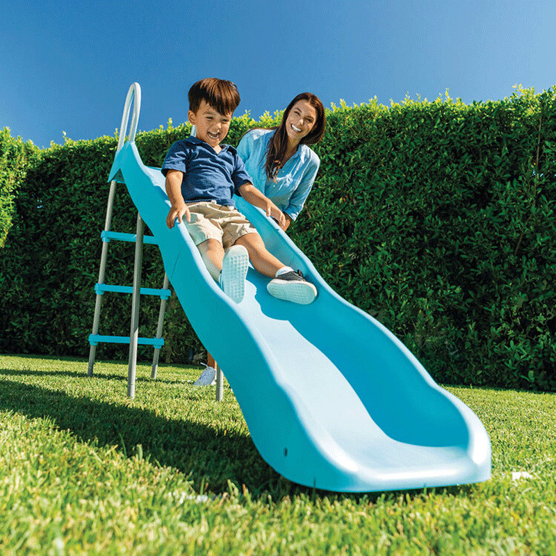 Toboggan Sur Pieds Intex 44017 3 Marches Bleu en Tunisie