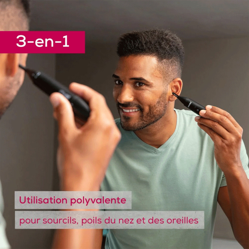 Tondeuse Nez & Oreilles Beurer MN2X Noir en Tunisie