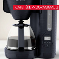 Cafetière Electrique Moulinex FG2M2810 1000W 1.25L Bleu Nuit en Tunisie