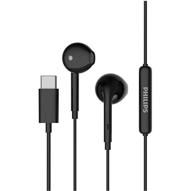 Ecouteurs Avec Micro Philips Type C Noir En Tunisie Ecouteurs Avec Micro Philips Type C Noir En Tunisie