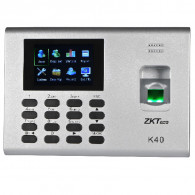 Pointeuse ZKTECO K40 Pro À Empreintes Digitales Et Badges en Tunisie Pointeuse ZKTECO K40 Pro À Empreintes Digitales Et Badges en Tunisie