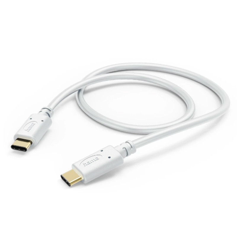 Câble Chargeur Hama Type-C Blanc En Tunisie