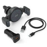 Support Voiture & Chargeur Sans Fil Hama 10W Noir En Tunisie