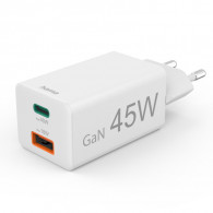 Adaptateur Chargeur Hama 2 Ports USB Type-C Blanc en Tunisie