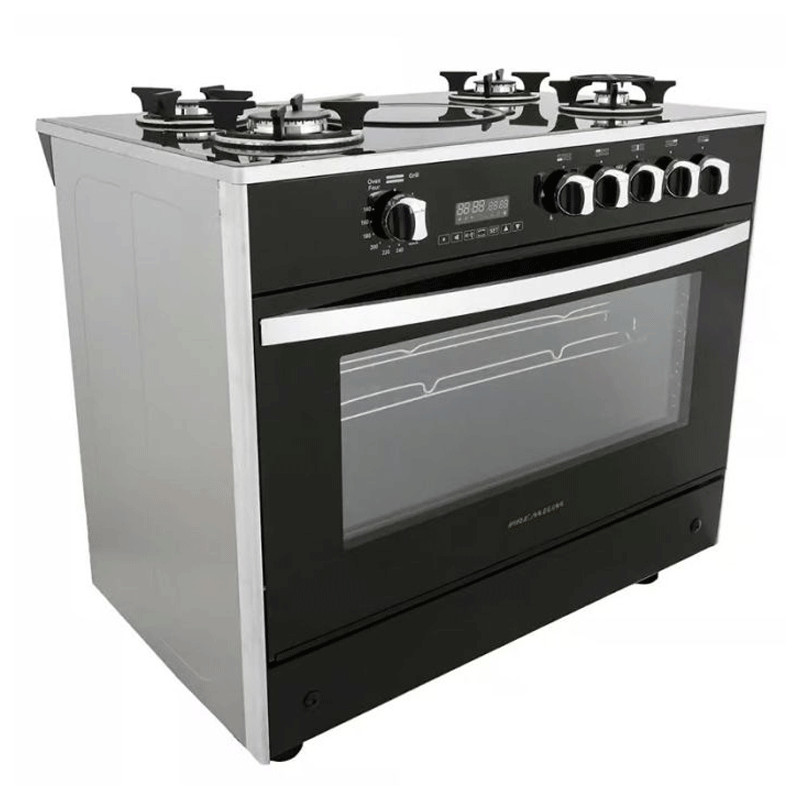 Cuisinière à Gaz Unionaire Smart 5 Feux 90Cm Noir en Tunisie
