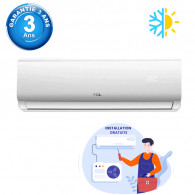 Climatiseur Tcl 12000 BTU Chaud Froid Blanc en Tunisie
