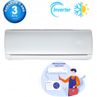 Climatiseur Inverter TCL 12000 BTU Chaud & Froid Blanc