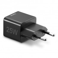 Mini Chargeur Hama Type-C 25W Noir en Tunisie Mini Chargeur Hama Type-C 25W Noir en Tunisie