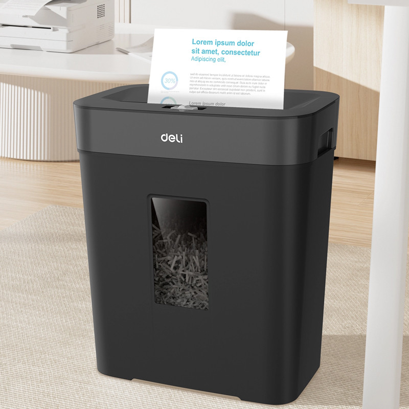 Destructeur Papier Deli ET023 15 Litres Noir En Tunisie