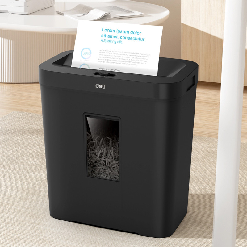 Destructeur Papier Deli ET022 12 Litres Noir En Tunisie