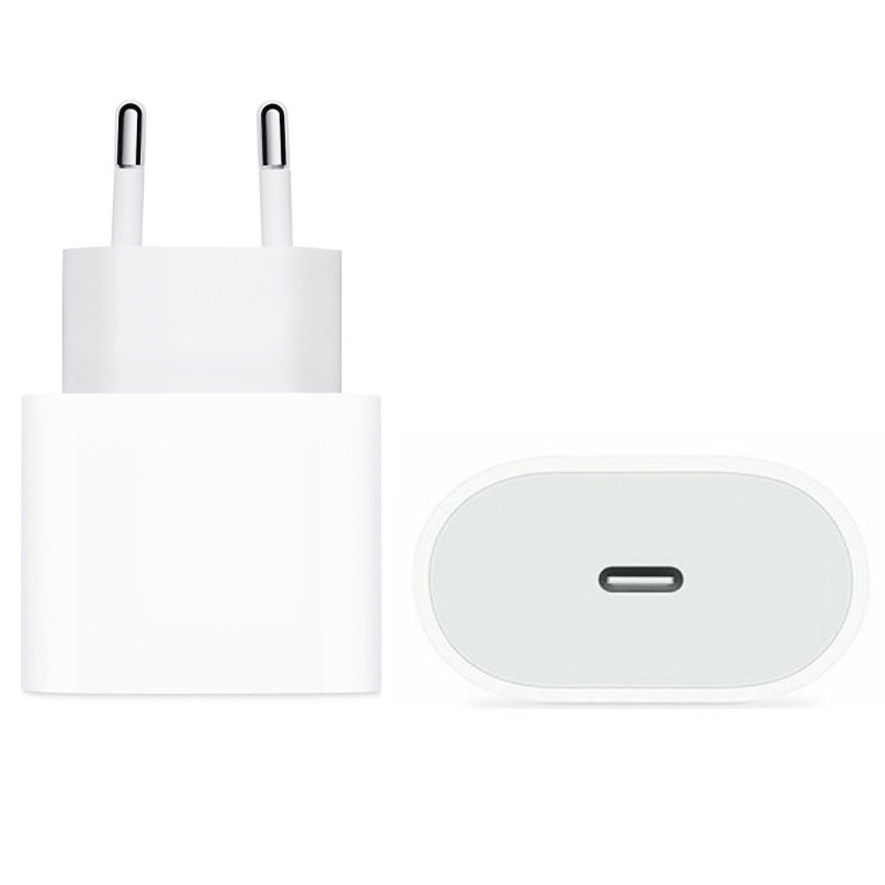 Adaptateur Chargeur Type-C 20W Blanc En Tunisie