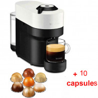 Machine à Café Nespresso Vertuo Pop 1500W Blanc en Tunisie
