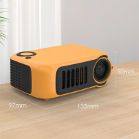Mini Vidéo Projecteur Deli LCD Jaune En Tunisie Mini Vidéo Projecteur Deli LCD Jaune En Tunisie