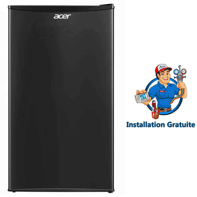 Mini Bar Acer GT1001LXD 89 Litres Defrost Dark Inox en Tunisie