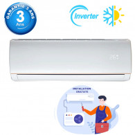 Climatiseur Inverter TCL 24000 BTU Chaud & Froid Blanc en Tunisie