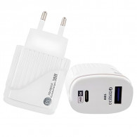 Chargeur BS180 Type-C 38W Blanc en Tunisie