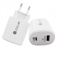 Chargeur BS160 Type-C 38W Blanc