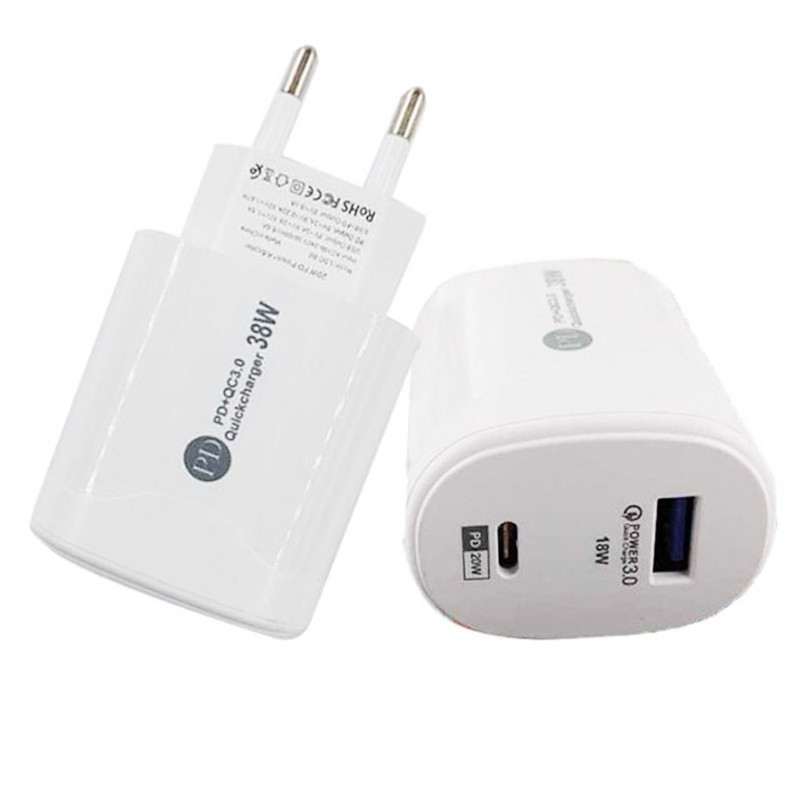Chargeur BS160 Type-C 38W Blanc en Tunisie