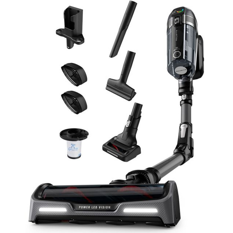 Aspirateur Sans Fil Rowenta X-FORCE FLEX 14.60 Modèle Animal Noir